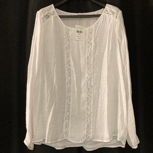 White Lace Blouse